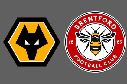 Wolverhampton Wanderers y Brentford disputaron uno de los encuentros de la jornada del fútbol inglés