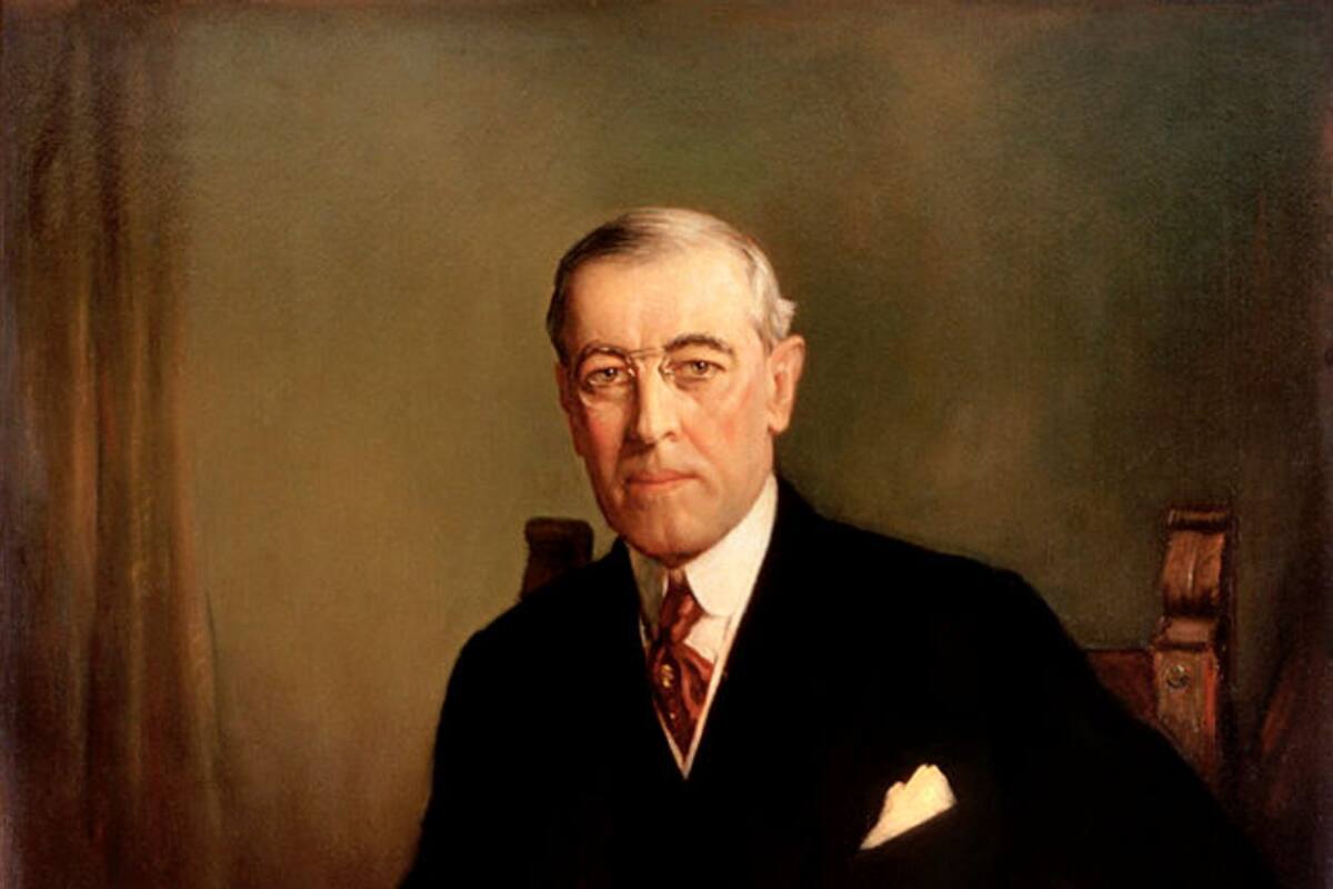 Woodrow Wilson, expresidente de los Estados Unidos de 1913 a 1921