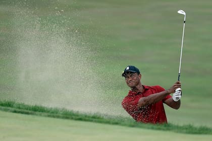 Woods terminó en el puesto 40°, con una última vuelta con 6 golpes