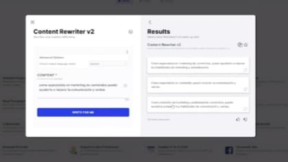 Wordhero también permite crear descripciones y eslogan (Foto: YouTube: Xavier Mitjana)
