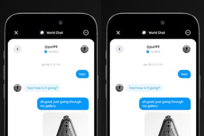 World Chat es la nueva app de la plataforma cripto World, que gestiona World ID y Worldcoin