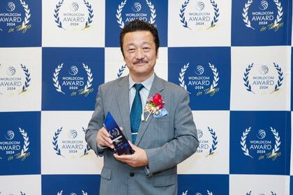 WORLDCOM AWARD 2024 winner - Manyou Kensetsu CEO: Shunichi Sasaki (Photo: Business Wire)