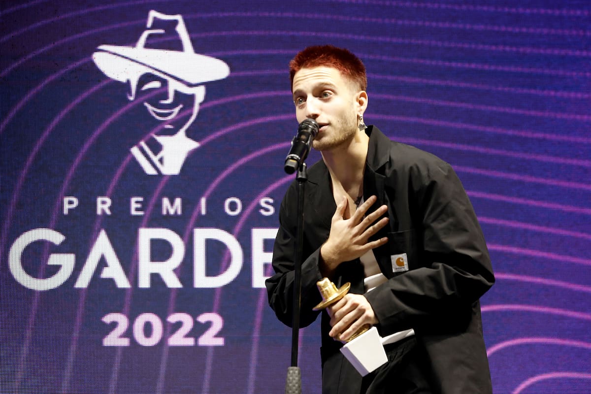 Wos, el gran ganador de la noche de los Premios Gardel 2022