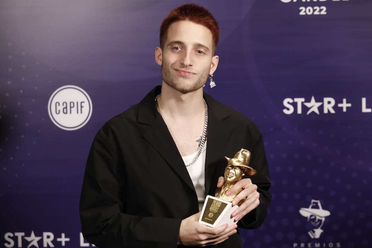 Wos, el gran ganador de los Premios Gardel 2022