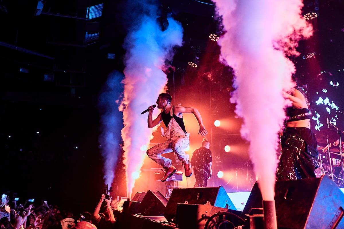 Wos se presenta en el Estadio Diego Armando Maradona de Argentinos Juniors (Foto: Gentileza Prensa)