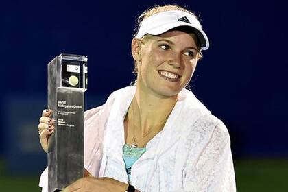 Wozniacki y su título de Kuala Lumpur