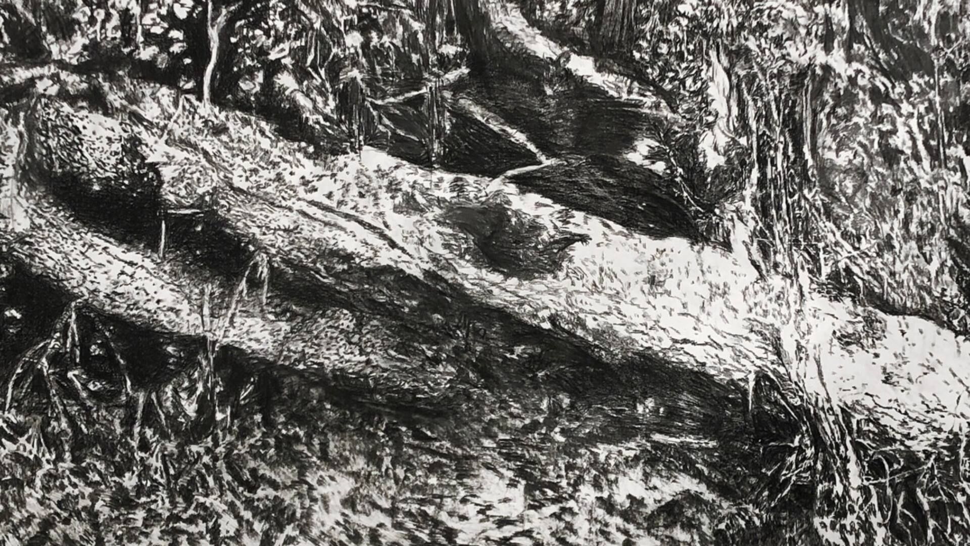 Detalle de la obra exhibida en la última edición de ARCO
