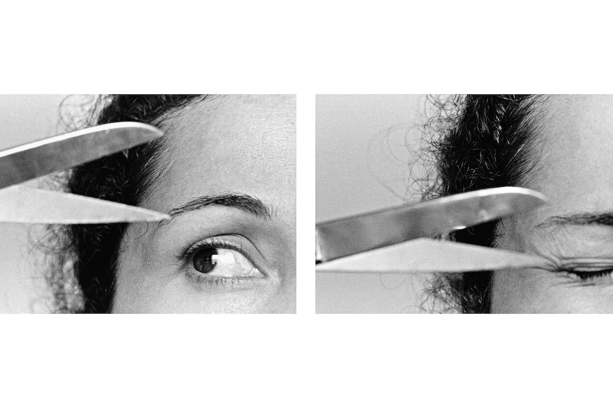 X II, obra de Anna Maria Maiolino de la serie Fotopoemacciones 2, 1974