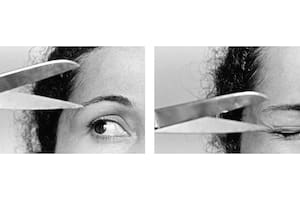 X II, obra de Anna Maria Maiolino de la serie Fotopoemacciones 2, 1974