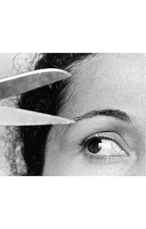 X II, obra de Anna Maria Maiolino de la serie Fotopoemacciones 2, 1974