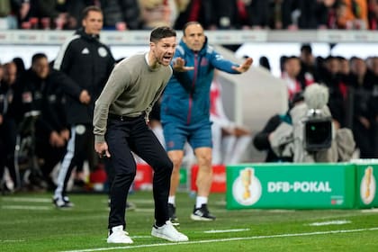 Xabi Alonso, a los gritos, algo poco común