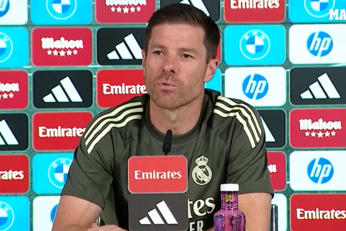 Xavi Alonso, entrenador de Real Madrid, categórico en conferencia de prensa: "Yo decido lo que es mejor para el equipo; eso lo quiero dejar claro"