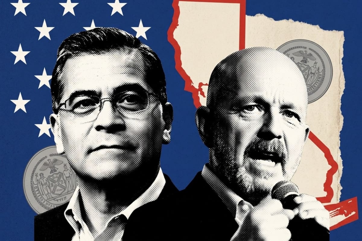 Xavier Becerra y Steve Hilton protagonizaron en Burbank el primer y único debate televisado del otoño boreal por CNN rumbo a la gobernación de California