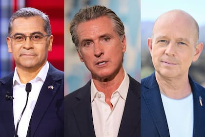 Xavier Becerra y Steve Hilton son los candidatos a suceder a Gavin Newsom en el puesto de gobernador de California