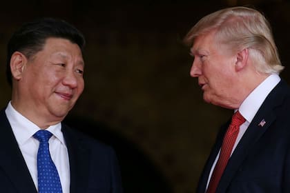 Xi Jinping y Donald Trump