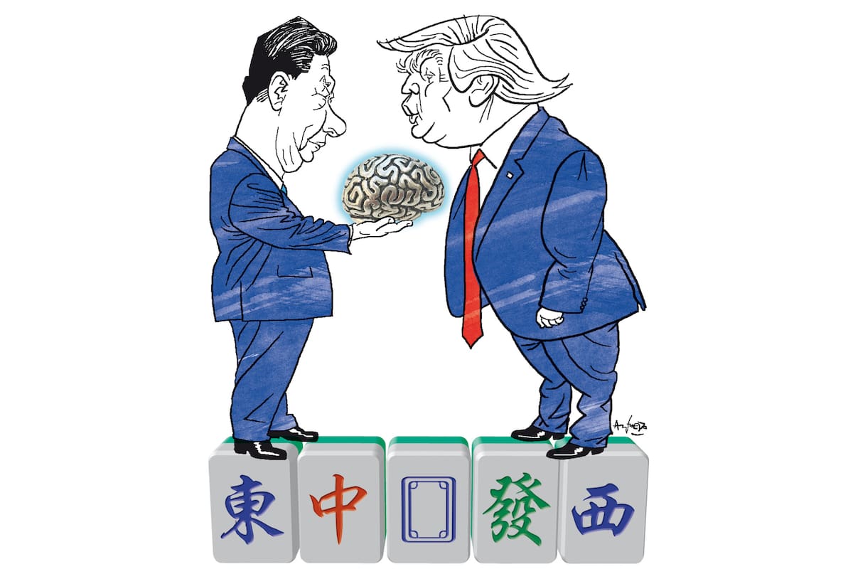 Xi Jinping y Donald Trump