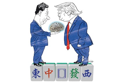 Xi Jinping y Donald Trump