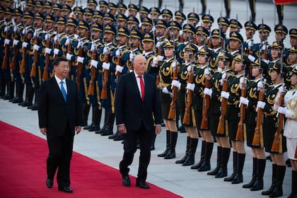 Xi recibió esta semana en Pekín al rey noruego, Harald V
