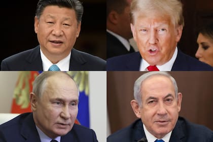 Xi, Trump, Putin y Netanyahu