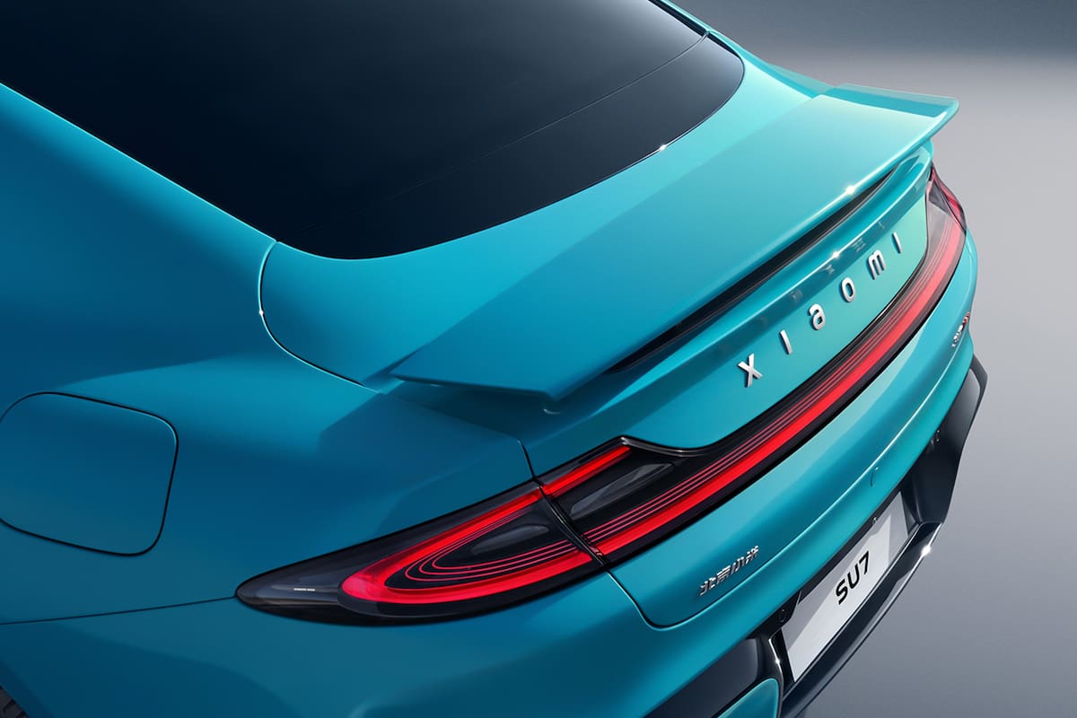 Xiaomi presentó su primer auto eléctrico deportivo, el SU7