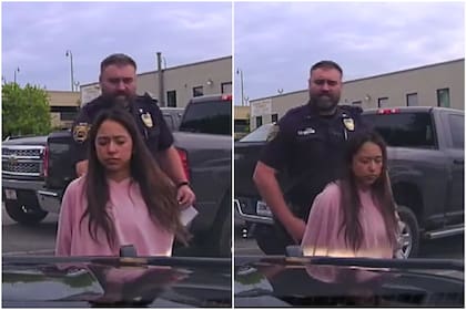 Ximena Arias Cristóbal fue detenida por la policía de Dalton, Georgia, y luego puesta bajo control de ICE; la agencia la trasladó al Centro de Detención Federal Stewart en Lumpkin, donde permanece actualmente