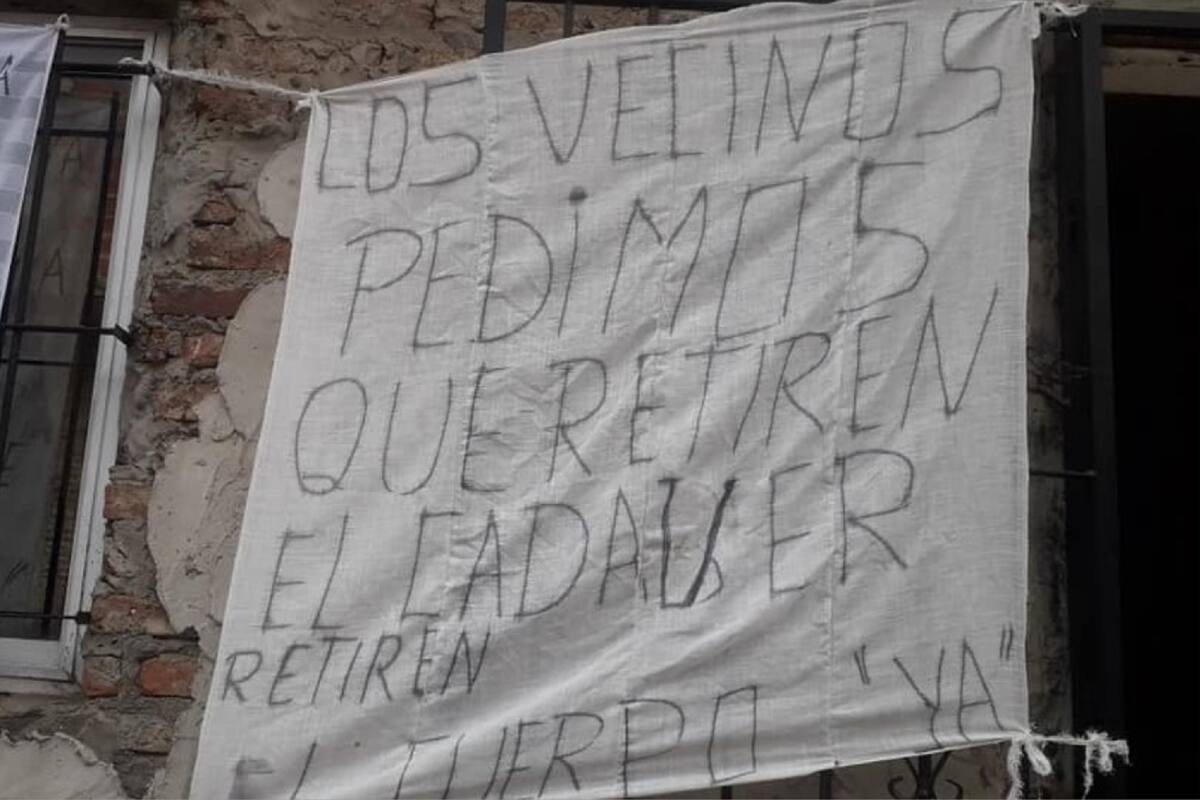 Xina Florian y su familia vivieron 15 días con un muerto en su casa