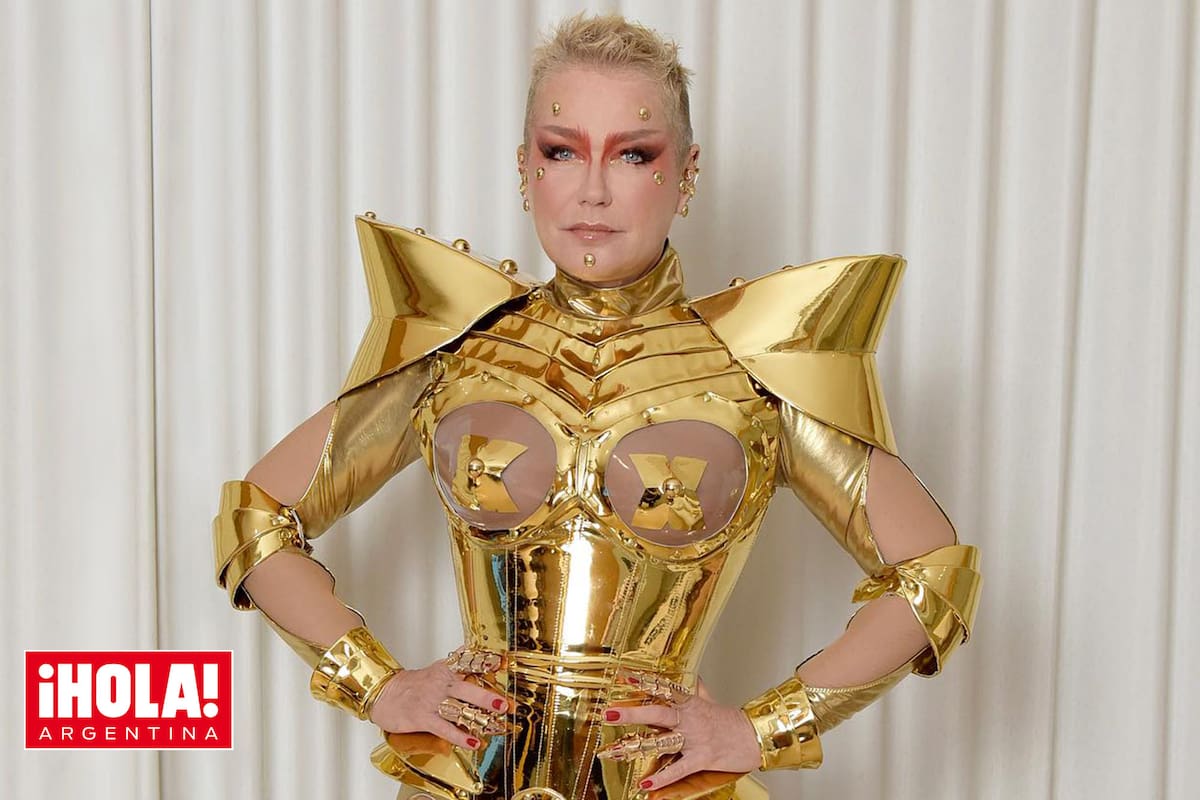 Xuxa fue "dama de honor" de una gran fiesta organizada por una reconocida marca de make up.