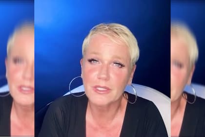 Xuxa se grabó y pidió que la gente tomara los recaudos necesarios