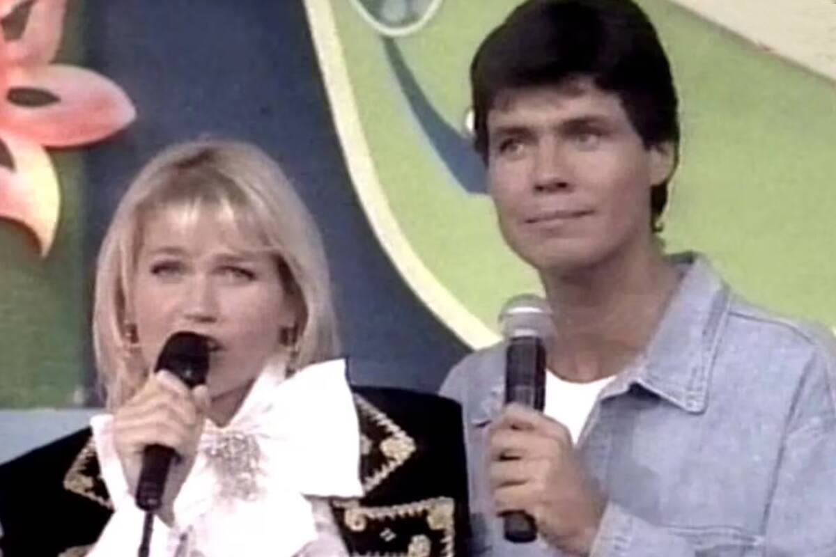Xuxa y Marcelo Tinelli