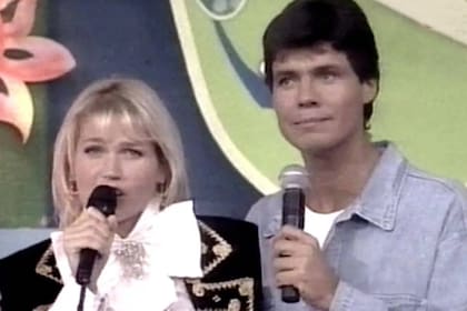 Xuxa y Marcelo Tinelli