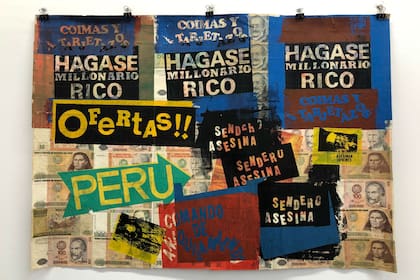 Obra del artista peruano Herbert Rodríguez en Herlitzka+Faria