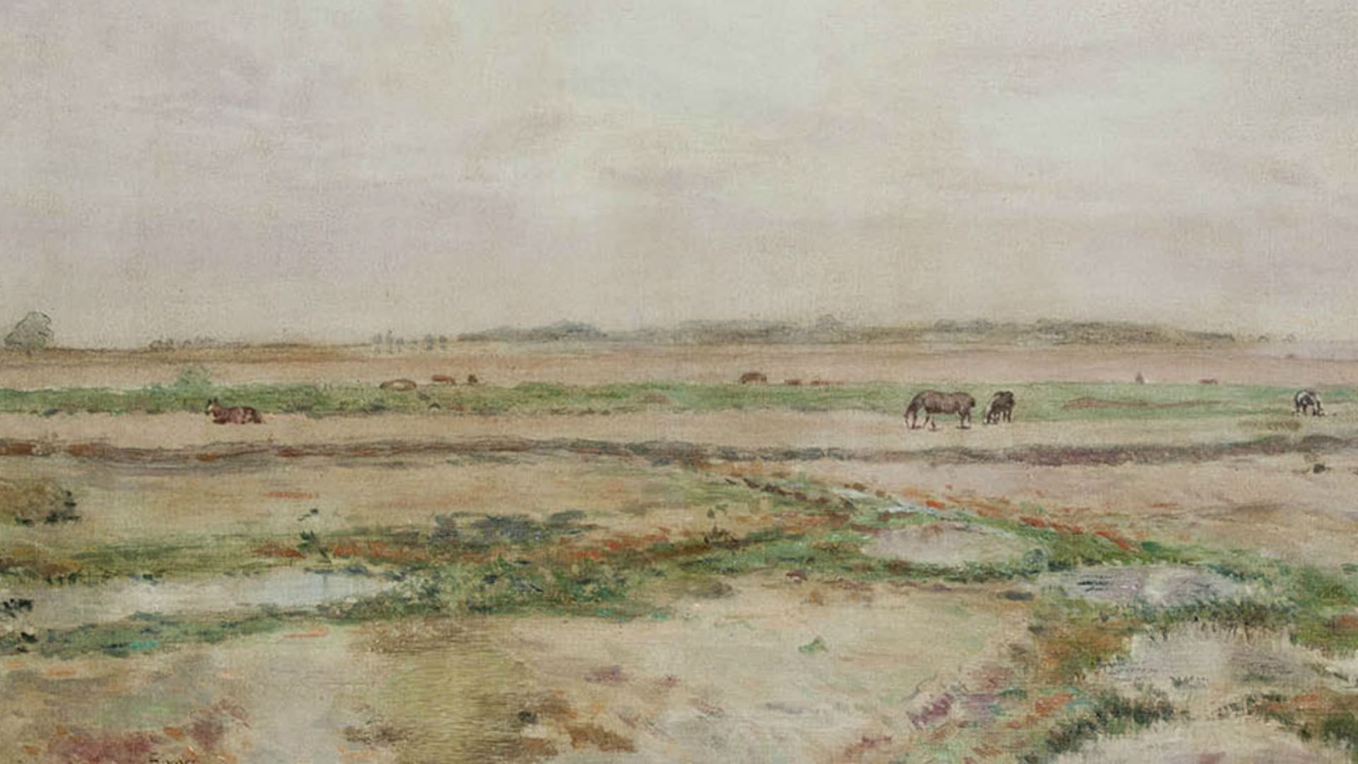Le lever de la bonne (El despertar de la criada, detalle), pintada por Eduardo Sívori en 1887. Obra perteneciente a la Colección del Museo Nacional de Bellas Artes, donde se exhibe actualmente