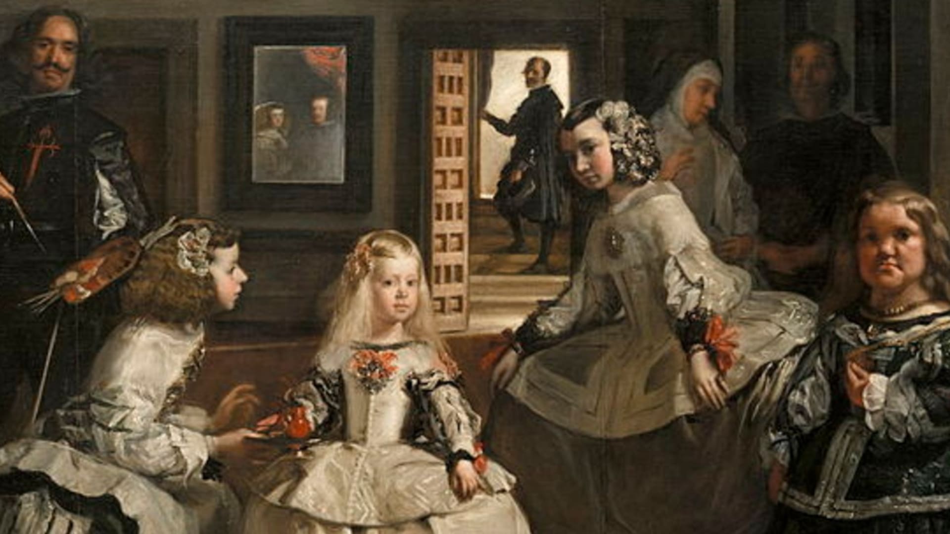 Detalle de Las Meninas, obra maestra de Diego Velázquez (1656)