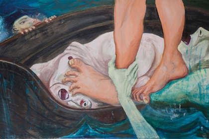 Canto terzo, La barca, 2018 (detalle)