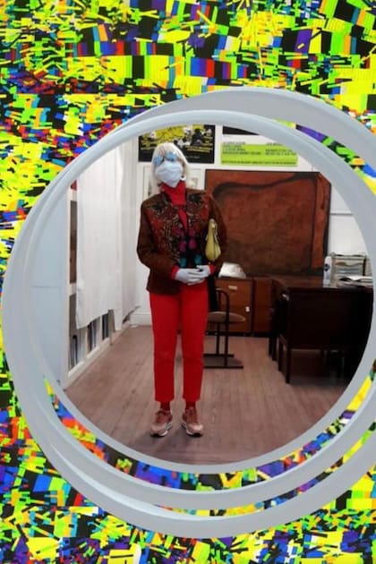 Marta Minujín y el portal virtual que hay que atravesar para llegar a sus obras instaladas en "la nube"