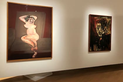 Obras de Francis Bacon y Luis Felipe Noé