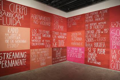 Windows (2011), obra de Mariela Scafati adquirida por el Malba en una edición anterior de arteBA gracias a una donación del ICBC