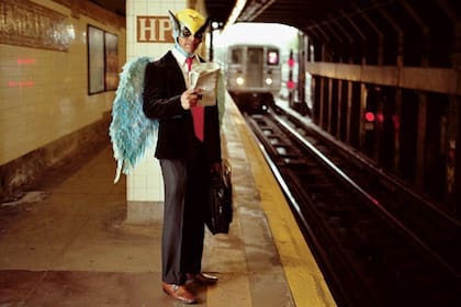 "Harvey Birdman" José Rosendo de Jesús (2005-2010), fotografía de la artista mexicana Dulce Pinzón (detalle)