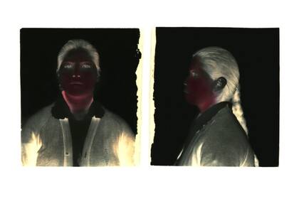 “Sin título” de la serie Bajo el sol negro, 1991-1993 de Milagros de la Torre (Lima, 1965), elegida en la galería Rolf Art y donada al museo por Sergio Quattrini