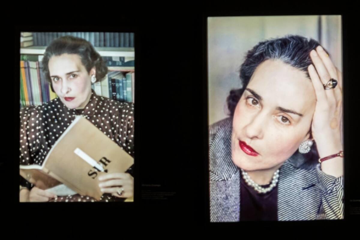 Victoria Ocampo retratada por Freund en 1939 (detalle)