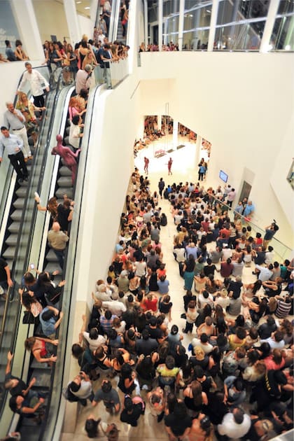 Retrato de otra era: hasta la pandemia, el Malba era un buen modelo de museo como espacio social de encuentro