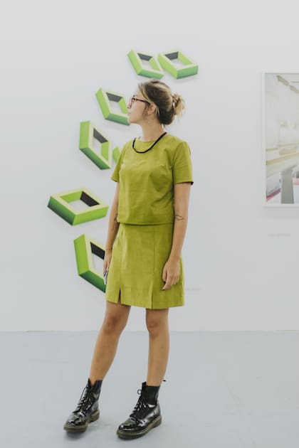 Con su variada oferta, Parc atrae público de todas las edades. En la foto, obra de Daniel Sanseviero en la galería brasileña Jackie Shor