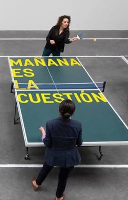 La obra presentada por Tiravanija en CCK en 2016