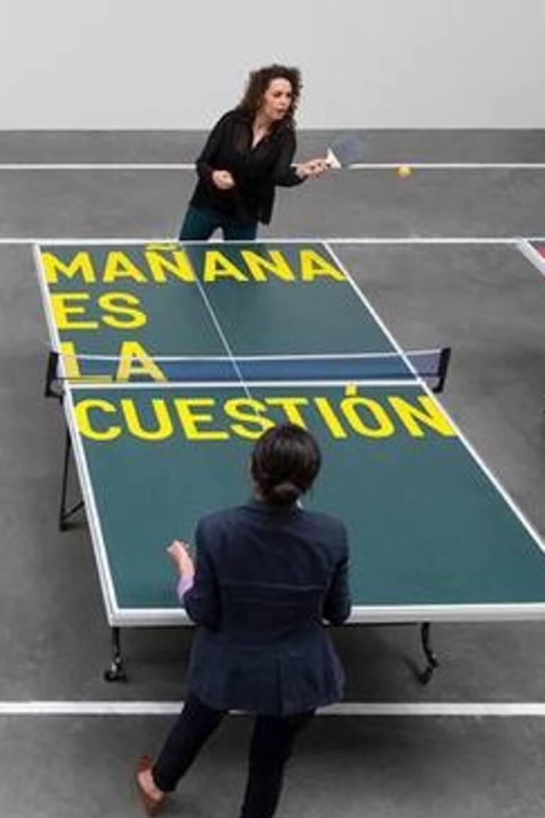 La obra presentada por Tiravanija en CCK en 2016