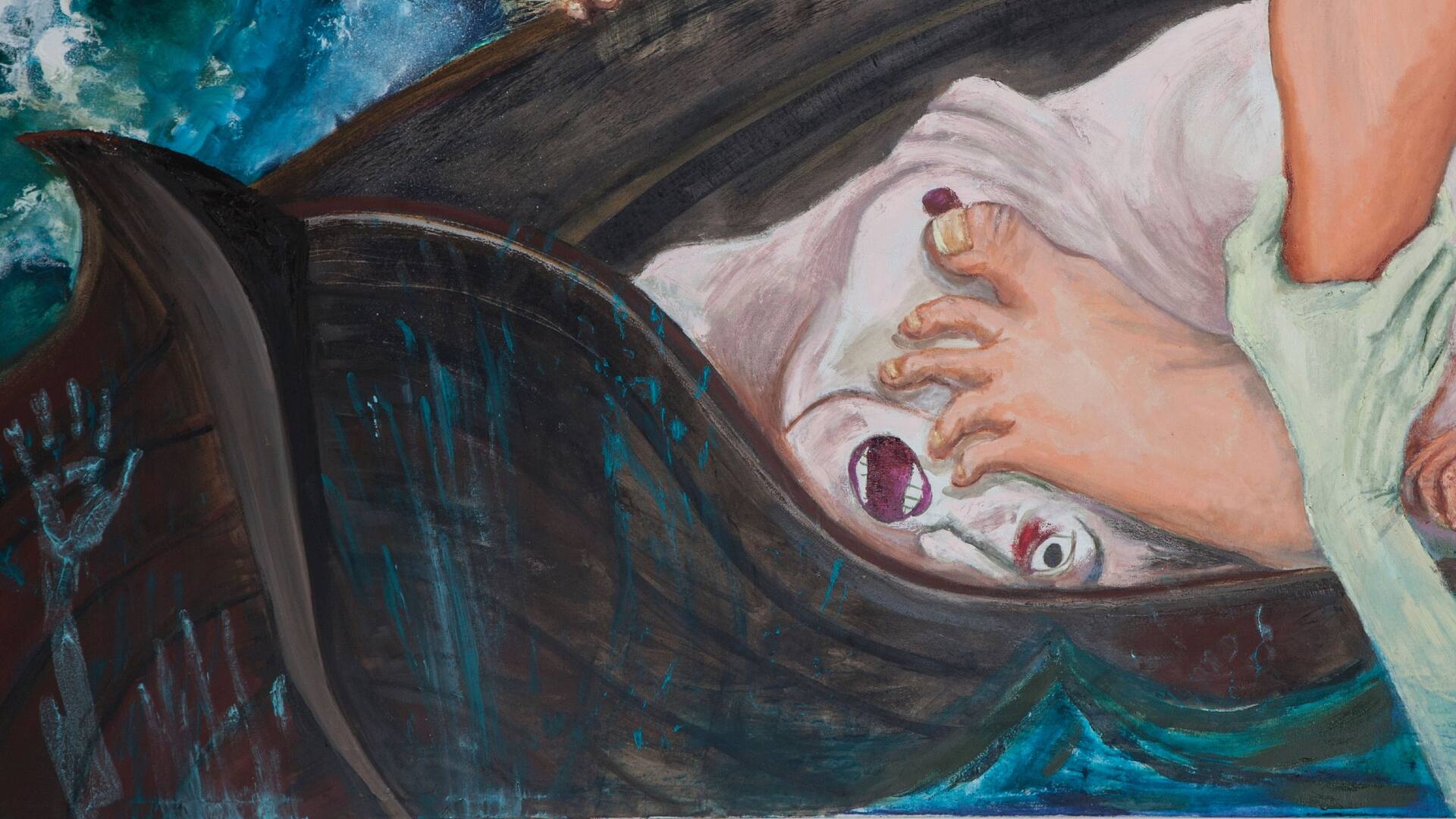 Canto terzo, La barca, 2018 (detalle)