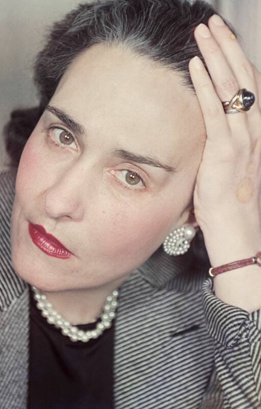 Victoria Ocampo retratada por Freund en 1939 (detalle)