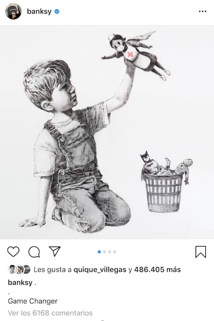En menos de una hora, la publicación alcanzó casi medio millón de likes y más de 6400 comentarios.