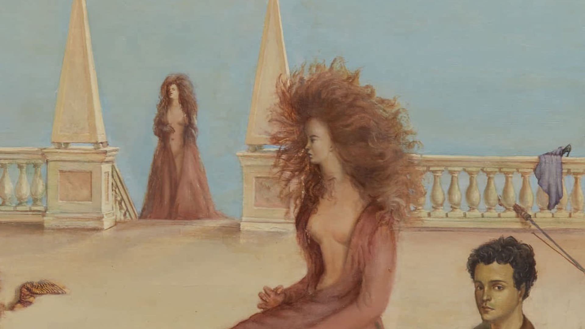 Figuras en una terraza (detalle, 1938), alcanzó el récord de 980.000 dólares