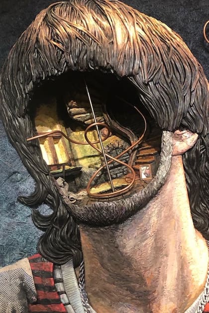 Detalle de obra de Mondongo en Barro