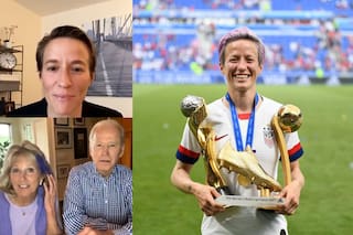 La futbolista Megan Rapinoe le ofreció a Biden ser su candidata a vicepresidenta